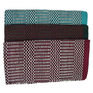 Double Weave Saddle Blanket- 5 Color Choices