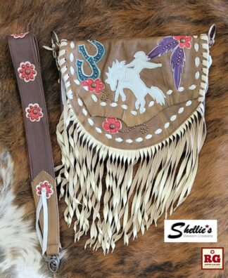Shellie's Western Creation - "Dillon" Leather Handbag