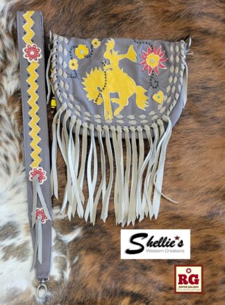 Shellie's Western Creation - "Saddie" Leather Handbag