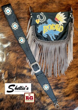 Shellie's Western Creations-"The Round-Up" Leather Bag